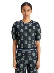 Scotch & Soda Koszulka w kolorze granatowym rozmiar: M. Niebieskie bluzki Scotch & Soda, m, bez wzorów, bez kołnierzyka, bez ramiączek. Za 203.45 zł.