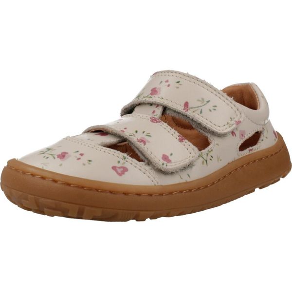 Sandały FRODDO G3150291 12 Kwiatowy. Sandały Froddo, bez wzorów, ze skóry, bez obcasa, bez zapięcia. Za 269.99 zł.