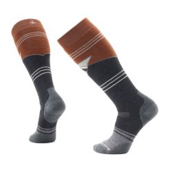 Skarpety snowboardowe Smartwool Snowboard Full Cushion Mountain Geo Pattern OTC. Szare skarpety Smartwool, bez wzorów. W wyprzedaży za 115.90 zł.