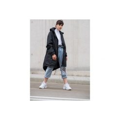 Kurtka / płaszcz typu parka czarna. Czarne kurtki Rest_factory, m, z aplikacjami, z tkaniny, bez kaptura. Za 349.00 zł.