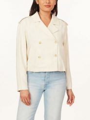 Scotch & Soda Kurtka przejściowa w kolorze kremowym rozmiar: M. Brązowe kurtki Scotch & Soda, m, bez wzorów, bez kaptura. Za 196.95 zł.