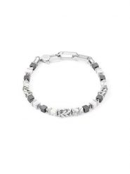 COEUR DE LION Bransoletka z hematytami i howlitami rozmiar: onesize. Szare bransoletki COEUR DE LION, z hematytem, srebrne. Za 405.61 zł.