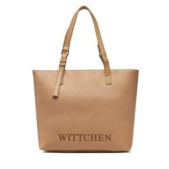 Torebka WITTCHEN. Brązowe shopper Wittchen, bez wzorów, bez dodatków. Za 219.99 zł.