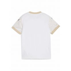 Młodzieżowa trzecia koszulka Stade Reims 24/25 PUMA White Granola. Biała bluzki Puma, m, bez wzorów, młodzieżowe, bez kołnierzyka, bez ramiączek. Za 359.00 zł.