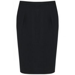Damska prosta spódnica Kariban Premium. Czarne spódnice KARIBAN, na co dzień, bez wzorów, eleganckie, proste. W wyprzedaży za 234.00 zł.