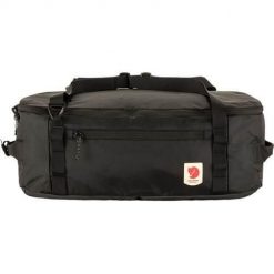 Torba sportowa unisex Fjallraven High Coast Duffel 22. Czarne torby na ramię Fjällräven, bez wzorów, z materiału, klasyczne, na ramię, bez dodatków. Za 419.99 zł.