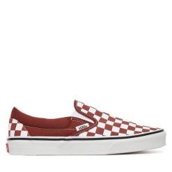 Tenisówki Vans. Czerwone trampki Vans, bez wzorów, bez zapięcia. Za 339.99 zł.