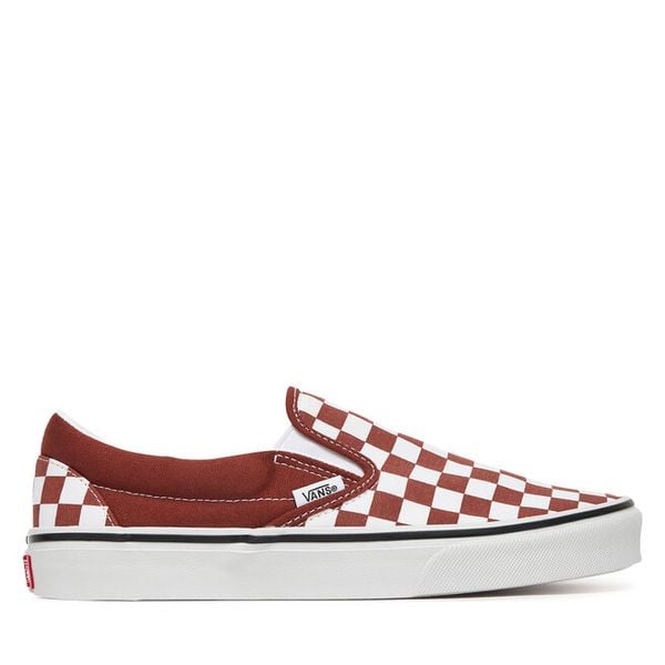 Tenisówki Vans. Czerwone trampki Vans, bez wzorów, bez zapięcia. Za 339.99 zł.