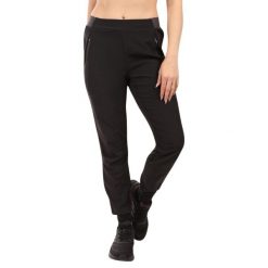 Damskie spodnie do biegania Kilpi HEYES-W. Czarne spodnie sportowe Kilpi, na lato, bez wzorów, do biegania. Za 215.49 zł.