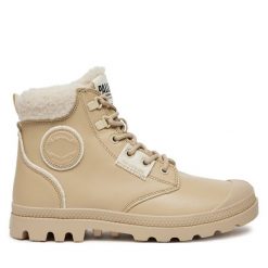 Trapery Palladium. Brązowe trapery i śniegowce Palladium. Za 599.99 zł.