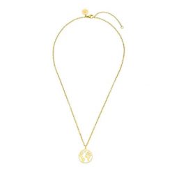 Purelei Purelei Naszyjnik World Map Naszyjniki 1 ct Damski. Czerwone naszyjniki Purelei, pozłacane. Za 143.49 zł.