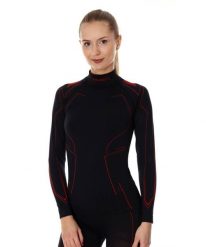 Bluza damska motocyklowa Brubeck COOLER. Czarne bluzy Brubeck, m, bez wzorów, z dzianiny, bez kaptura. Za 184.99 zł.