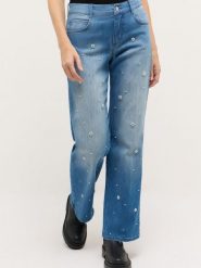Angels Dżinsy - Liz Glam Kobiety niebieski, 42-28. Niebieskie jeansy Angels, s, z aplikacjami. Za 429.95 zł.