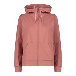 Bluza damska z kapturem CMP. Czerwone bluzy CMP, bez wzorów, z kapturem. Za 290.50 zł.