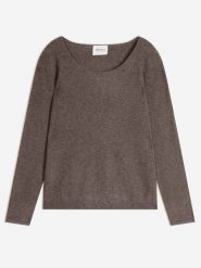Perfect Cashmere Kaszmirowy sweter "Lindsay" w kolorze brązowym rozmiar: M. Brązowe swetry Perfect Cashmere, m, bez wzorów, z kaszmiru, bez ramiączek. Za 347.99 zł.