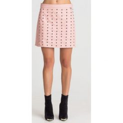 SPÓDNICA LIU JO. Czerwone spódnice Liu Jo, na co dzień, z aplikacjami, ze skóry ekologicznej, mini, proste. Za 699.00 zł.