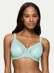 Triumph Biustonosz z fiszbiną Ladyform Soft W X 10166306 Niebieski. Niebieskie biustonosze Triumph, bez wzorów, z syntetyku. Za 131.67 zł.