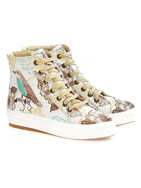 Goby Sneakersy ze wzorem rozmiar: 37. Trampki Goby, bez wzorów, bez zapięcia. Za 260.99 zł.