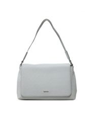 Calvin Klein Torebka Ck Must Satchel_Mono K60K613181 Szary. Szare torebki klasyczne Calvin Klein, bez wzorów, ze skóry, bez dodatków. Za 339.99 zł.
