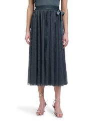 Vera Mont Spódnica w kolorze antracytowo-oliwkowym rozmiar: 38. Brązowe spódnice Vera Mont, bez wzorów, midi, rozkloszowane. Za 162.11 zł.