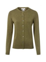 Brookshire Kardigan damski Kobiety Bawełna zielony marmurkowy, L. Zielone kardigany brookshire, l, bez wzorów, z bawełny. Za 249.95 zł.