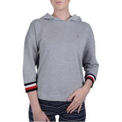 Tommy Hilfiger Nowoczesny Stripe Terry Hood i bluza z batem Grey Heather UW0UW01273 -004 (rozmiar S). Brązowe bluzy TOMMY HILFIGER, s, bez wzorów, bez kaptura. W wyprzedaży za 284.00 zł.