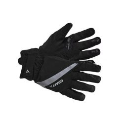 Rękawice Craft rain 2.0. Czarne rękawiczki Craft, bez wzorów. Za 302.50 zł.