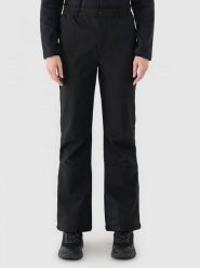 4F Spodnie trekkingowe w kolorze czarnym rozmiar: M. Czarne spodnie dresowe 4f, m, bez wzorów, outdoorowe. Za 165.71 zł.