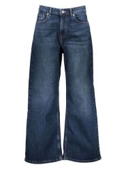 Pepe Jeans Dżinsy "Jaimy" - Loose fit - w kolorze granatowym rozmiar: W26/L30. Niebieskie jeansy Pepe Jeans, l, z aplikacjami, z podwyższonym stanem. Za 184.89 zł.