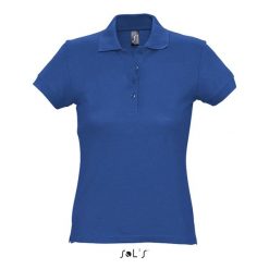 Polo Sol's Passion. Niebieskie koszulki polo SOL'S, s, bez wzorów, bez kołnierzyka, bez ramiączek. Za 86.50 zł.