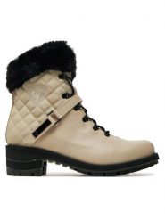 Rossignol Botki 1907 Megeve RNMW360 Écru. Botki Rossignol, bez wzorów, ze skóry, bez obcasa, na płaskiej podeszwie, bez zapięcia. Za 1,899.00 zł.