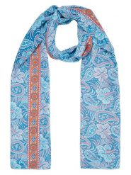 Ipanima Szal w kolorze niebieskim - 180 x 100 cm rozmiar: onesize. Niebieskie szaliki Ipanima, bez wzorów, z materiału. Za 17.99 zł.