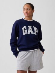 GAP Bluza w kolorze granatowym rozmiar: XS. Niebieskie bluzy GAP, xs, bez wzorów, bez kaptura. Za 79.77 zł.