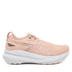 Buty do biegania Asics. Czerwone obuwie sportowe Asics, bez zapięcia, do biegania, asics gel kayano. Za 609.99 zł.