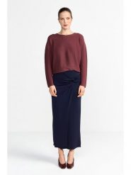 Rich & Royal Sweter w kolorze brązowym rozmiar: M. Brązowe swetry Rich & Royal, m, bez wzorów, z bawełny, bez ramiączek. Za 259.13 zł.