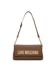 LOVE MOSCHINO Torebka JC4109PP0PKD0203 Brązowy. Brązowe listonoszki Love Moschino, bez wzorów, ze skóry, bez dodatków. Za 809.99 zł.