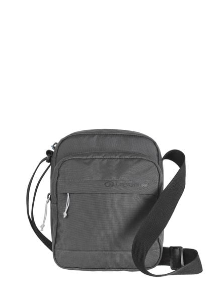 Saszetka Lifeventure Recycled RFiD Shoulder Bag - grey. Szare torby na ramię Lifeventure, bez wzorów, z materiału, na ramię, bez dodatków. Za 159.50 zł.
