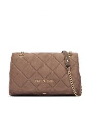 Valentino Torebka Ocarina VBSA9B02 Beżowy. Brązowe listonoszki Valentino, bez wzorów, ze skóry, bez dodatków. Za 679.99 zł.