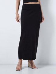 Noisy May Spódnica maxi Maya 27027283 Czarny Slim Fit. Czarne spódnice Noisy may, s, bez wzorów, z bawełny, maxi. Za 139.99 zł.