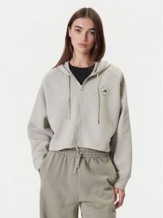 Adidas by Stella McCartney Bluza JX6781 Szary Loose Fit. Szare bluzy adidas by Stella McCartney, l, bez wzorów, z bawełny, bez kaptura. Za 529.99 zł.