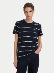 Beverly Hills Polo Club T-Shirt P-SS26W-TS0162 Granatowy Regular Fit. Niebieskie koszulki polo Beverly Hills Polo Club, s, bez wzorów, z bawełny, bez kołnierzyka, bez ramiączek. Za 129.99 zł.