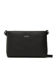 Calvin Klein Torebka Ck Must Xbody Md K60K610927 Czarny. Czarne listonoszki Calvin Klein, bez wzorów, ze skóry, bez dodatków. Za 409.99 zł.