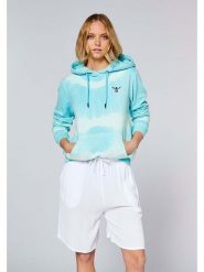 Chiemsee Bluza w kolorze błękitnym rozmiar: L. Niebieskie bluzy Chiemsee, l, bez wzorów, z bawełny, z kapturem. Za 204.95 zł.
