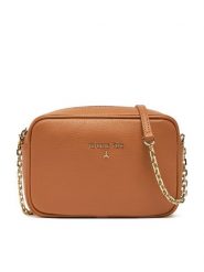 Patrizia Pepe Torebka CB0071/L001-B815 Brązowy. Brązowe listonoszki Patrizia Pepe, bez wzorów, ze skóry, bez dodatków. Za 509.99 zł.