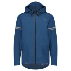 Original Rain Jacket Essential Teal Blue. Niebieskie kurtki sportowe AGU, bez wzorów, bez kaptura, rowerowe. Za 327.75 zł.