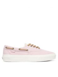 Vans Tenisówki Authentic Boat Shoe VN000Z6WPNK1 Różowy jasny. Czerwone trampki Vans, bez wzorów, z materiału, bez zapięcia. Za 369.99 zł.