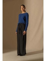 Perfect Cashmere Kaszmirowy sweter "Oprah" w kolorze niebieskim rozmiar: S. Niebieskie swetry Perfect Cashmere, s, bez wzorów, z kaszmiru, bez ramiączek. Za 364.56 zł.
