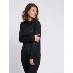 Bluza fitness damska Hummel zip Selby. Szare bluzy Hummel, na wiosnę, xs, bez wzorów, z dżerseju, z kapturem. Za 240.60 zł.