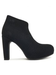 United Nude Botki Fold Hi II 1087056005 Czarny. Czarne botki United Nude, bez wzorów, z materiału, bez obcasa, na słupku, bez zapięcia. Za 1,089.00 zł.