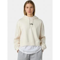 Bluza Damska The North Face Essential Crop. Białe bluzy The North Face, bez wzorów, bez kaptura. Za 319.00 zł.